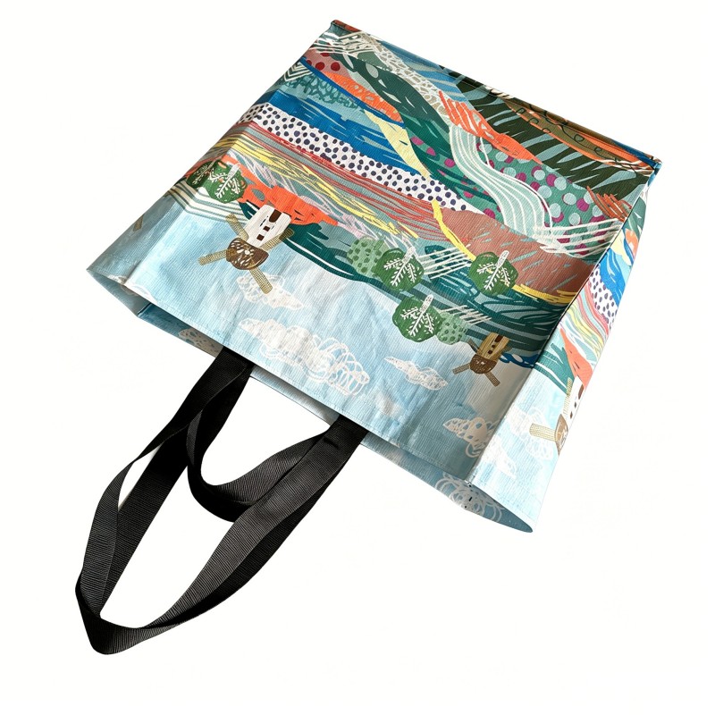 Laminated PP Woven Shopping Bag